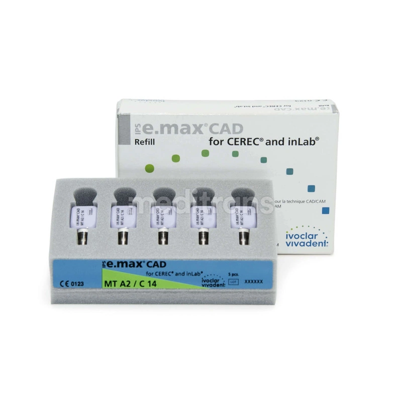 IPS e.max CAD для CEREC и inLab MT C14, 5 шт.