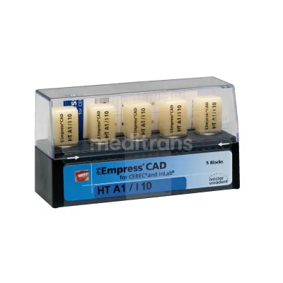 IPS Empress CAD для CEREC и inLab HT I12, 5 шт.