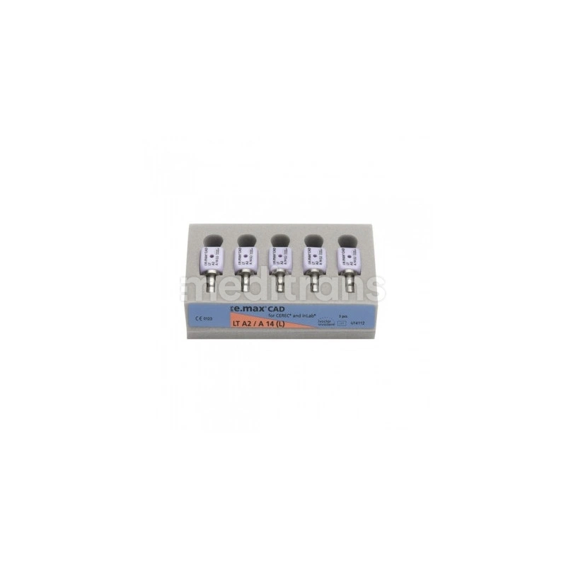 IPS e.max CAD для CEREC и inLab LT A14 (L) 5 шт.