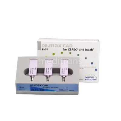 IPS e.max CAD для CEREC и inLab HT B40, 3 шт.