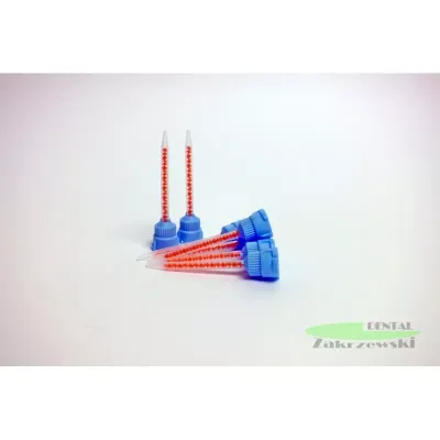 Смешивающий наконечник 4: 1 сине-оранжевый Dentaline — фото 1