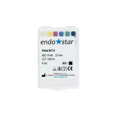 Endostar K NITI Напильники