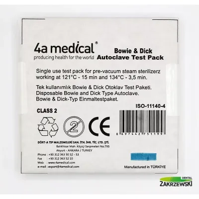 Тест Боуи и Дика на контроль стерилизатора 4a medical — фото 2