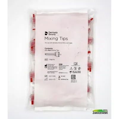 Смесительные наконечники для Aquasil RED Mixing Tips 40 шт. Dentsply — фото 2