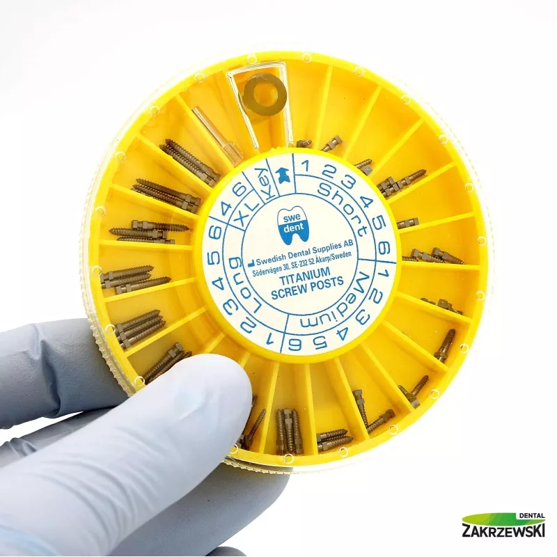 Титановые палочки набор 60 шт.+ ключ Swedent