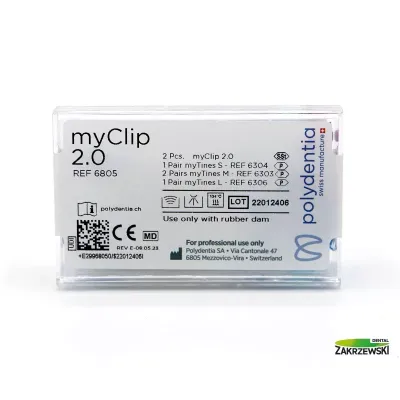 MyClip 2.0 6805 formówka op.2 шт.+ зажимы Polydentia — фото 4
