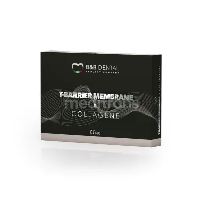 Коллагеновая мембрана T-BARRIER 23x23 мм 2 шт.