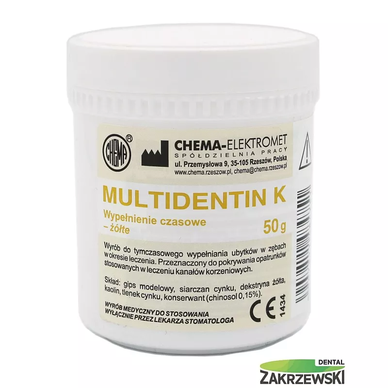 Multidentin K (желтый) op. 50 g. Chema