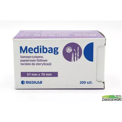 Стерилизационные пакеты 5,7 x 7 см op.200шт. Medilab — фото 1