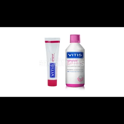 VITIS Gingival набор паста + жидкость (100 мл + 500 мл)