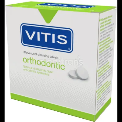 VITIS Orthodontic-чистящие таблетки для брекетов 32 штуки