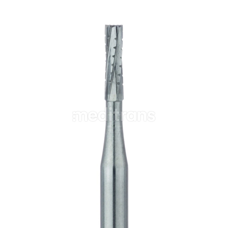 Бор Jota Cylinder Fissur, 4,1 мм, 010 FG — цилиндрический спеченный уголь, 5 шт.