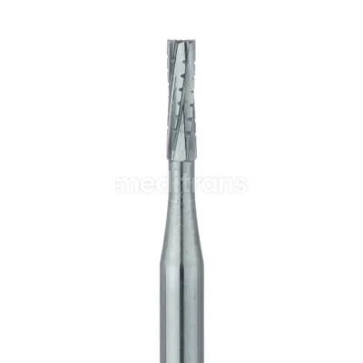 Бор Jota Cylinder Fissur, 4,1 мм, 010 FG — цилиндрический спеченный уголь, 5 шт.