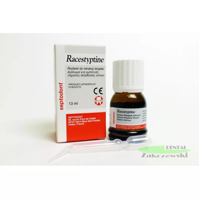 Racestyptine жидкость op. 13ml Septodont