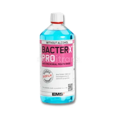 BacterX PRO-антибактрическая жидкость для полоскания рта 4 x 1000 мл