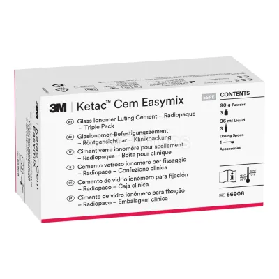 Ketac Cem EASYMIX клинический набор 3 x (30 г+12 мл) — фото 2