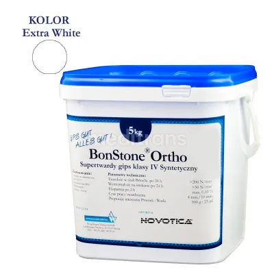 Гипс BonStone ORTHO klasy IV extra white 20 кг