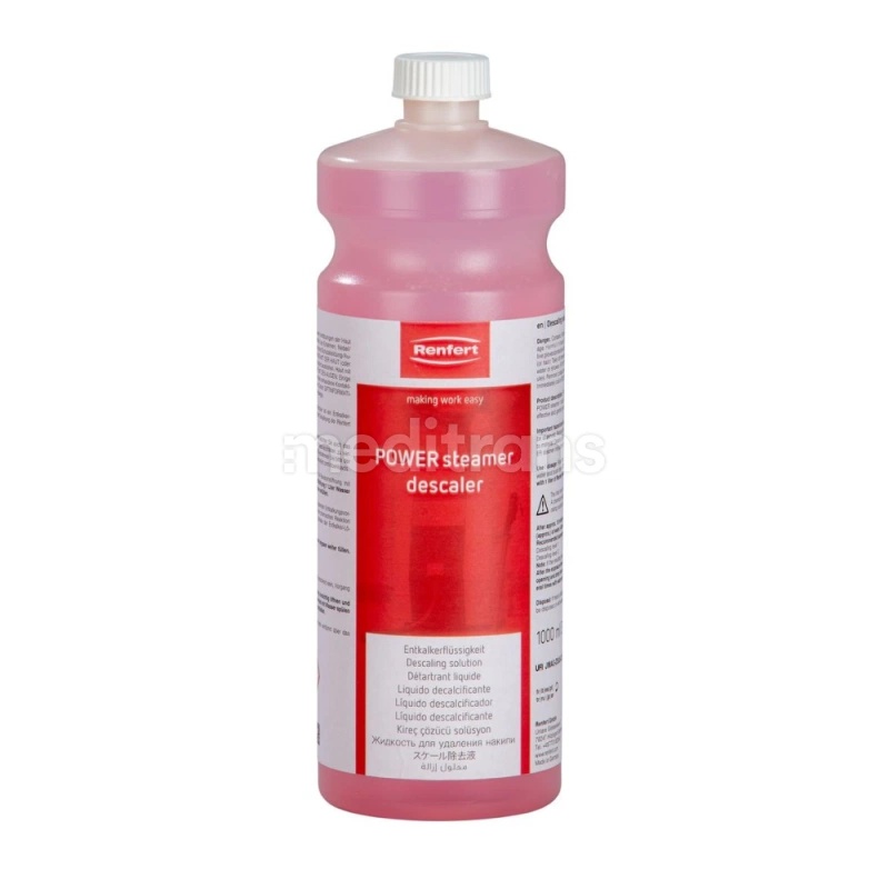 Средство для удаления накипи Power Steamer, 1 л, Renfert