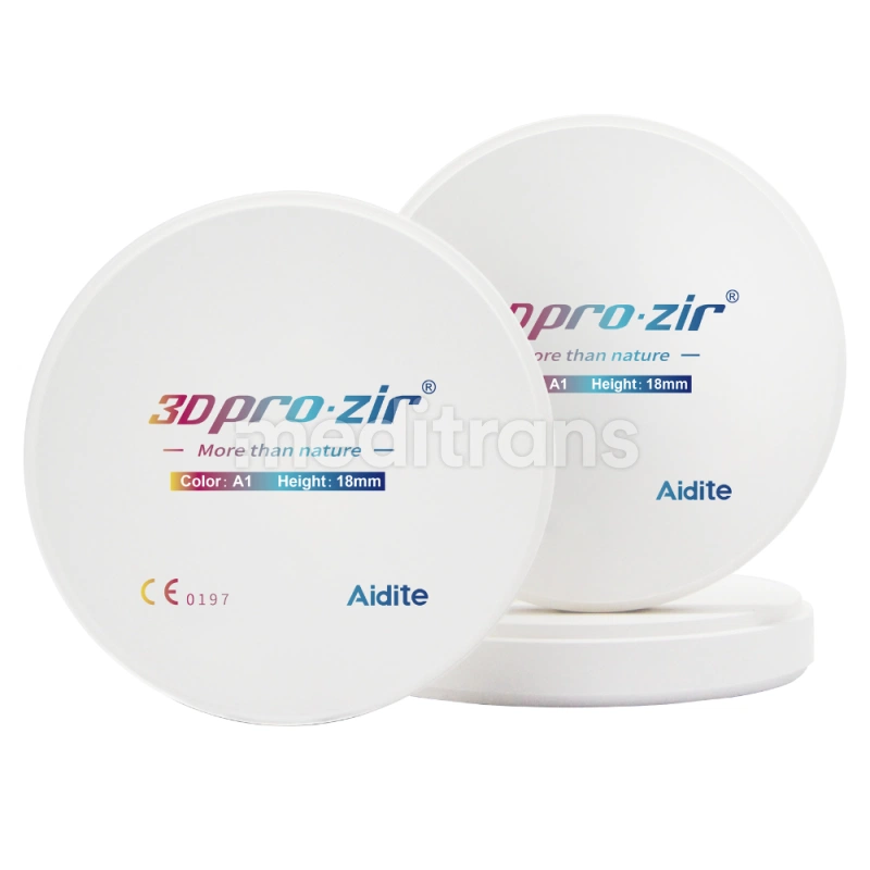 Цирконовые диски AIDITE 3D Pro Zir Multilayer 98x16 мм