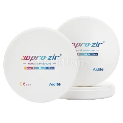 Цирконовые диски AIDITE 3D Pro Zir Multilayer 98x16 мм
