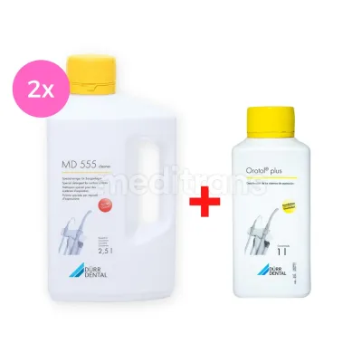 Набор 2 x MD555 Cleaner 2,5 л + Orotol Plus 1 л