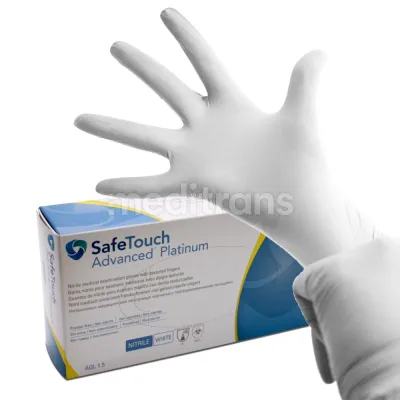 SafeTouch Advanced Platinum диагностические нитриловые перчатки — фото 2