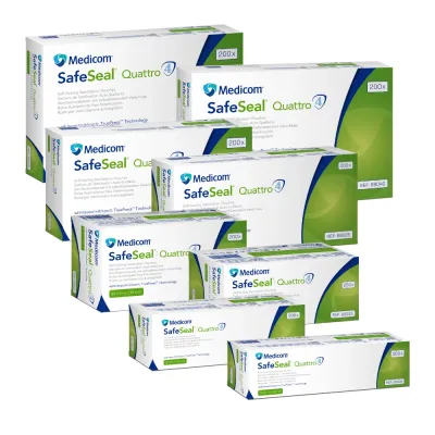 Пакеты для стерилизации MEDICOM SafeSeal Quattro 200 шт. — фото 1