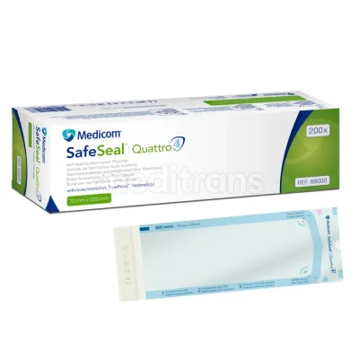 Пакеты для стерилизации MEDICOM SafeSeal Quattro 200 шт. — фото 2