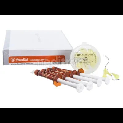 Кровоостанавливающий препарат Ultradent ViscoStat Kit 4x1, 2 мл + наконечники