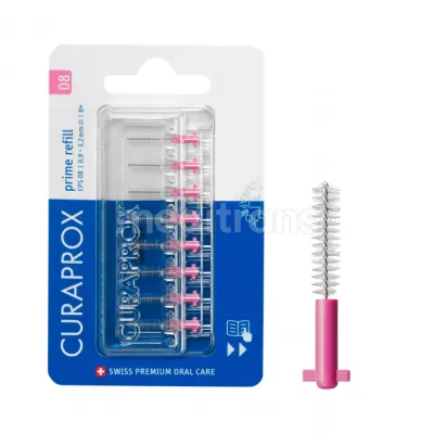 МЕЖЗУБНАЯ щетка CURAPROX Prime пополнение 8 шт — фото 2