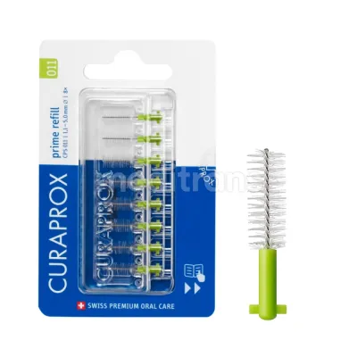 МЕЖЗУБНАЯ щетка CURAPROX Prime пополнение 8 шт — фото 3