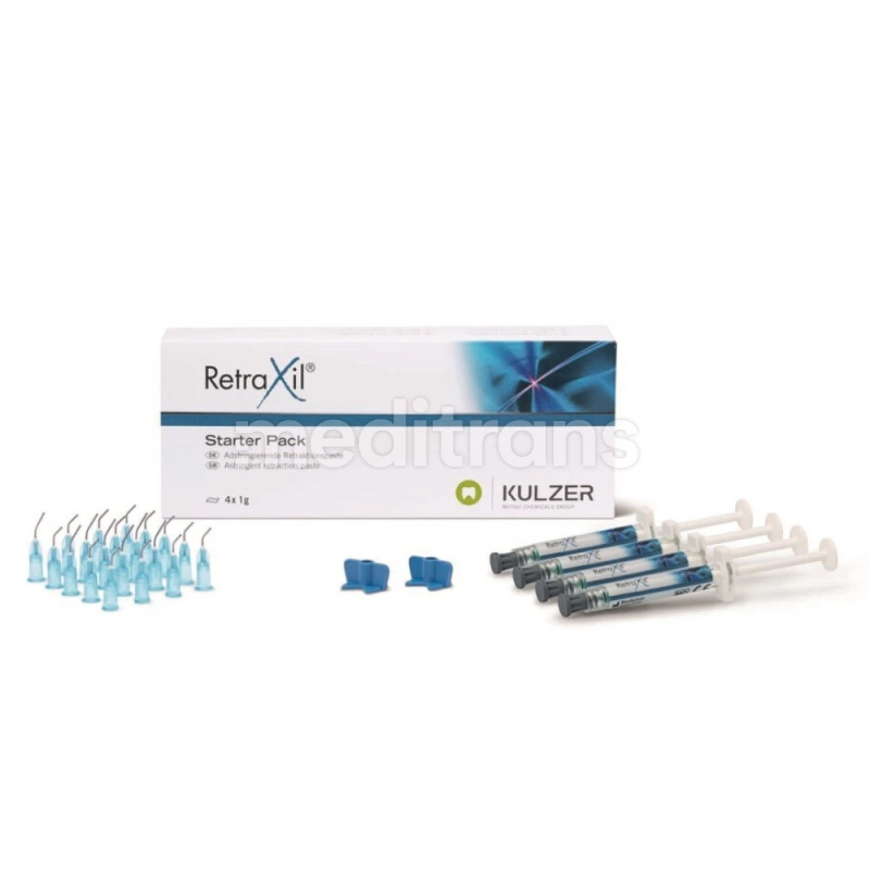 Набор для приготовления пасты RetraXil pasta retrakcyjna Kulzer Starter Pack 4x1 г