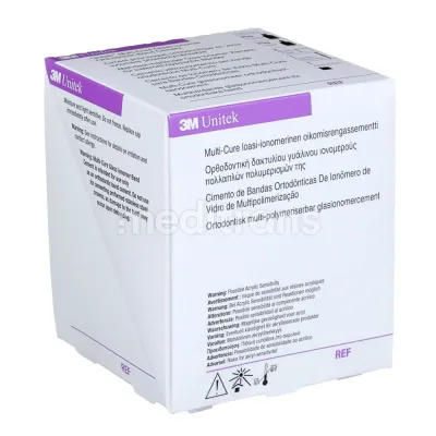 Цемент для фиксации бандажей Unitek Multi Cure GI Band Cement - cement do pierścieni Solventum — фото 3