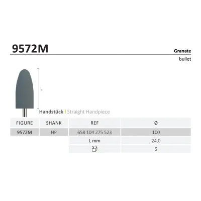 Ластики Jota SILICONE POLISHERS 5 шт. — фото 3