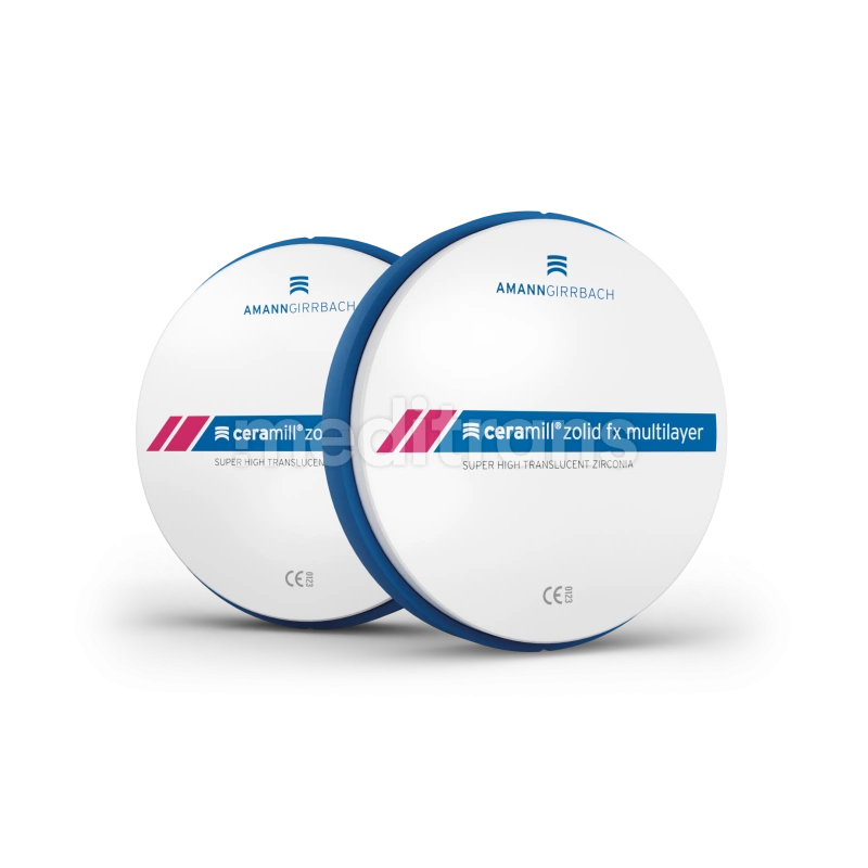 Dyski cyrkonowe Amann Girrbach Zolid FX Multilayer 98x16 mm