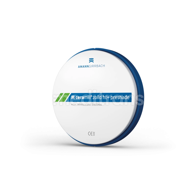 Диск Zirconia Ceramill Zolid HT + Preshade 98x16 мм