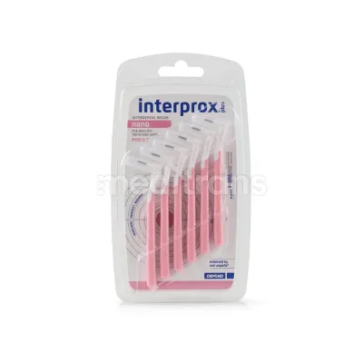Interprox Plus Nano розовый 0,7 мм 6 шт.