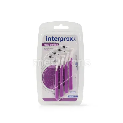 Interprox Plus Maxi Conical фиолетовый 2,3 мм 4 шт.