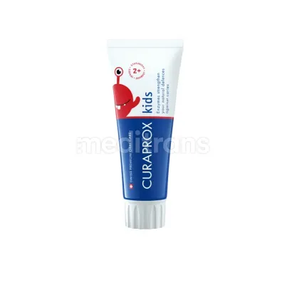Curaprox Kids-зубная паста для детей с фтором от 2 лет. — фото 1