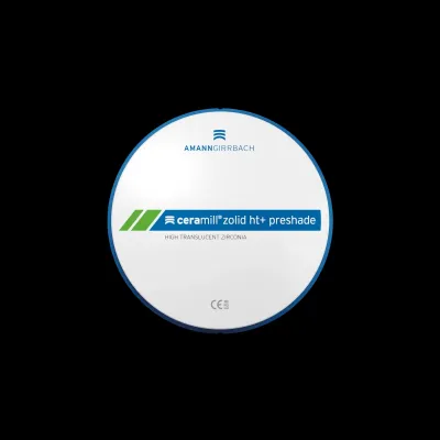 Циркониевый диск Ceramill Zolid HT+ Preshade 98x14 мм — фото 2