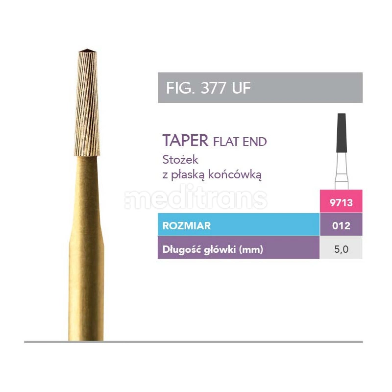 Prima Gold Taper Flat End 30 nacięć