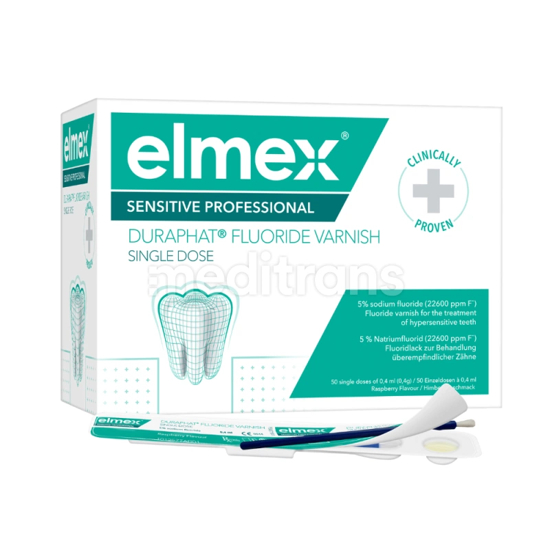 Фторсодержащий лак ELMEX Duraphat, 50 шт.
