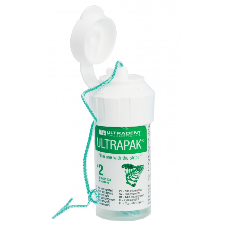 Ультрапак ретракционные нити 244см. Ultradent