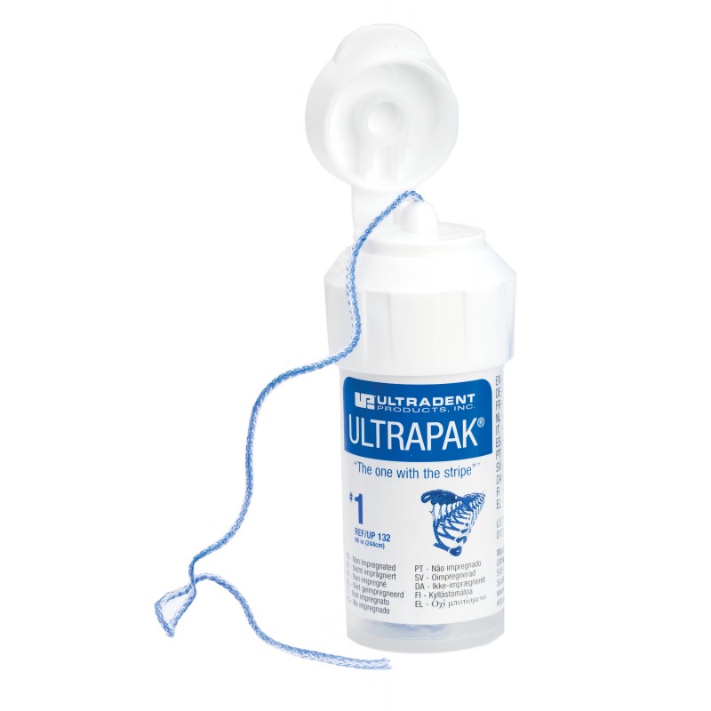 Ультрапак ретракционные нити 244см. Ultradent