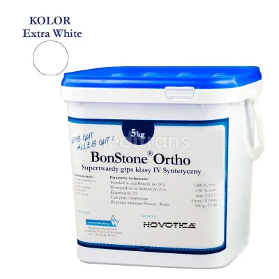 Гипс BonStone ORTHO klasy IV extra white 5 кг