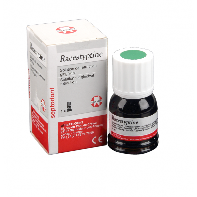 Racestyptine жидкость op.13мл. Septodont