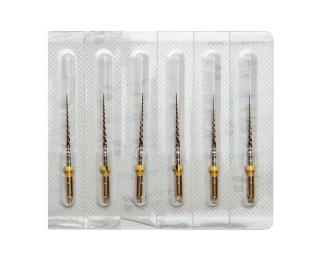 Файлы ProTaper Gold 6 шт. Dentsply Sirona.