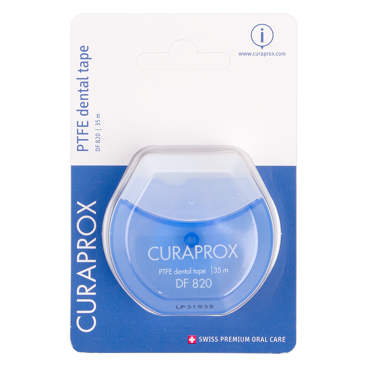 Curaprox DF 820 Стоматологическая лента 35 м