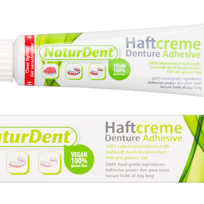 Naturdent - натуральный клей для зубных протезов 40 г