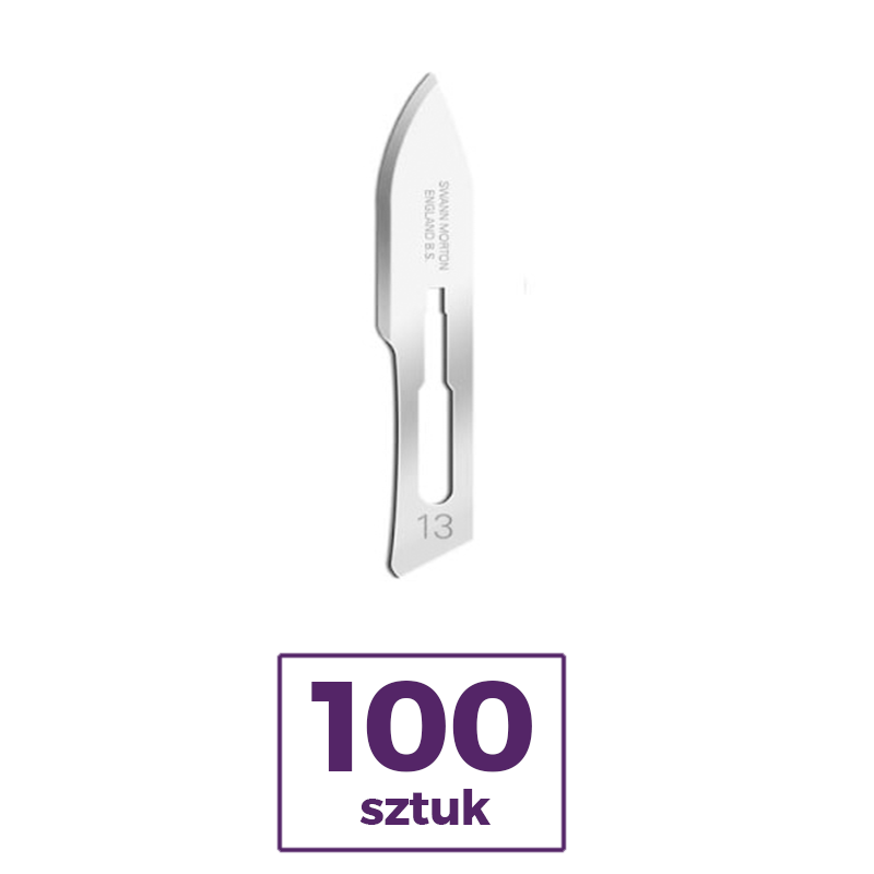 Скальпель-лезвие хирургическое Swann Morton 100 шт.